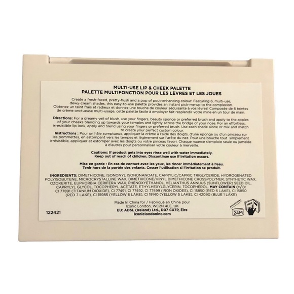 Iconic London Multi Use Lip & Cheek Palette - Picture 5 of 6